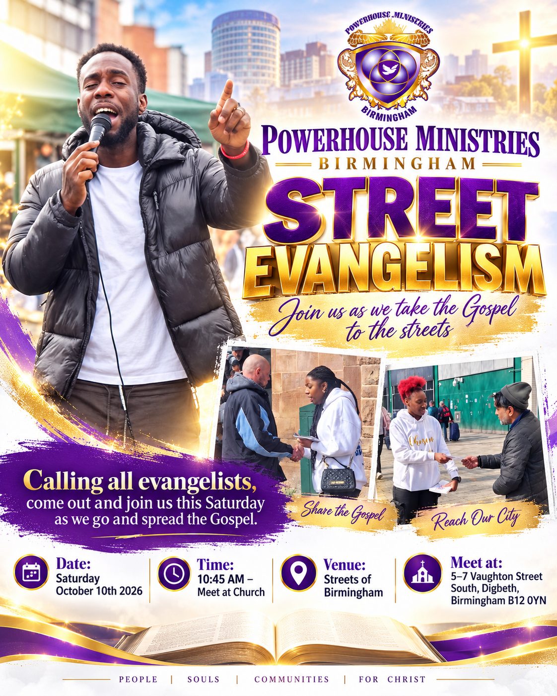 Street Evangelism flyer