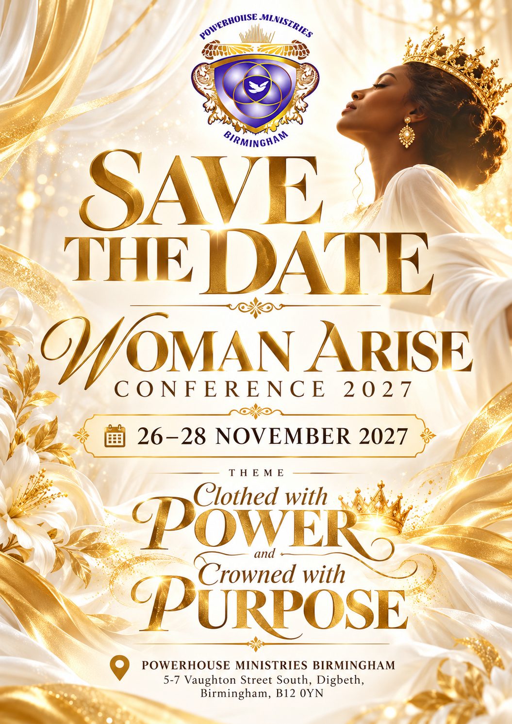 Woman Arise Conference 2027 flyer